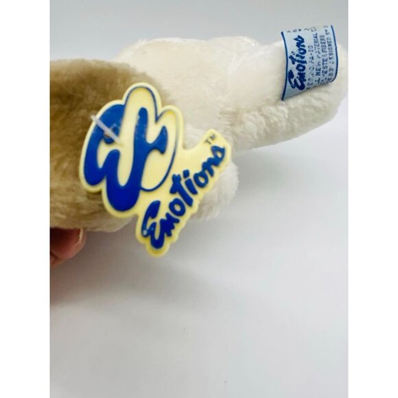 Vintage Emotions Tan & Cream Plush Puppy Stuffed Animal Toy Mattel - Picture 7 of 10